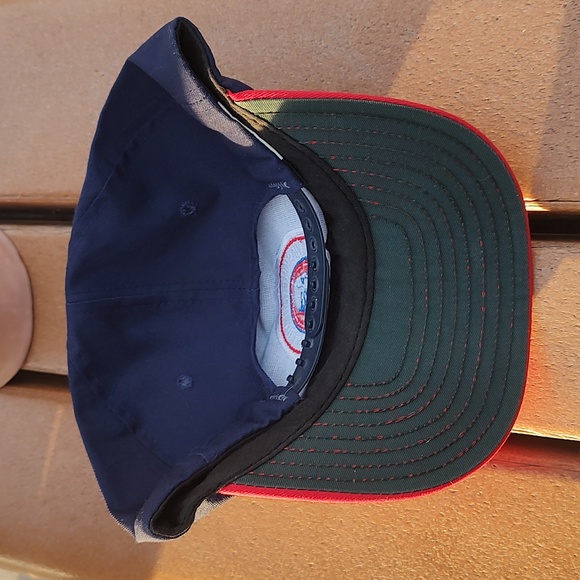 Vtg Washington Mills Electro Minerals Embroidered Snapback Hat Cap Made in USA - Picture 4 of 10